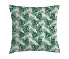 Palm Mango Banana Tree Pillow Cover