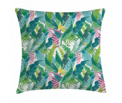 Flowers Plumeria Lilacs Pillow Cover