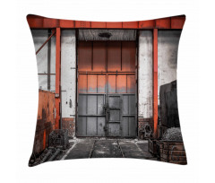 Old Gate Entrance Pillow Cover