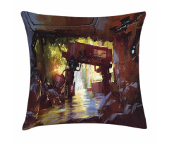 Machine Forest Pillow Cover