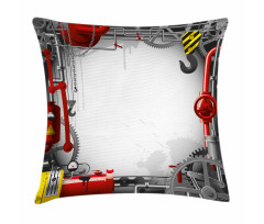 Pipes Meters Pillow Cover