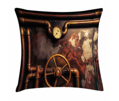 Steam Pipes Pillow Cover