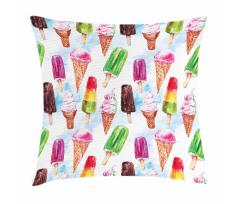 Surreal Exotic Pillow Cover