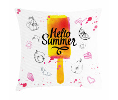 Hello Summer Pillow Cover
