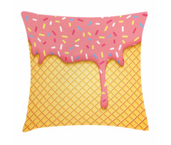 Waffle Pattern Pillow Cover