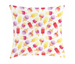 Watercolor Cone Pillow Cover