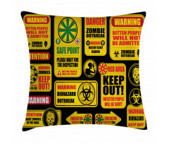 Apocalypse Signs Pillow Cover