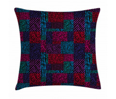 Trippy Modern Wavy Pillow Cover
