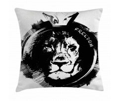 King of the Forest Freedom Pillow Cover