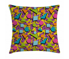 Funky Geometric Style Pillow Cover