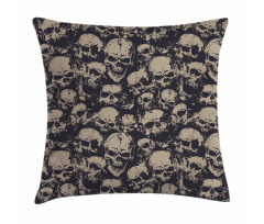 Grunge Scary Evil Pillow Cover