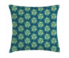 Retro Triangles Pillow Cover