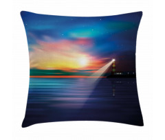 Majestic Sky Beach Pillow Cover