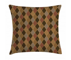 Classic Lozenge Pattern Pillow Cover