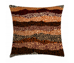 Strikes Pattern Pillow Cover