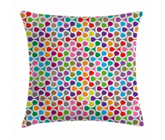 Trippy Colored Pillow Cover