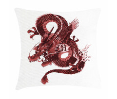 Japanese Noble Monster Pillow Cover