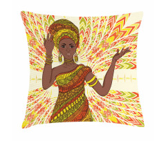 Dancing Woman Pillow Cover