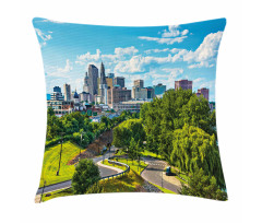 Hartford Aerial Pillow Cover