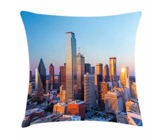 Dallas Sunset Pillow Cover