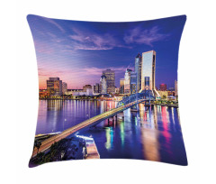 Jacksonville City Pillow Cover