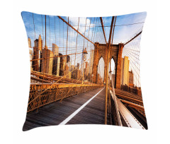 NYC Architecture Pillow Cover