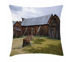 California Barn Pillow Cover