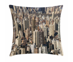 NYC Aerial View Pillow Cover