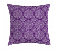 Swirl Floral Branch Pillow Cover