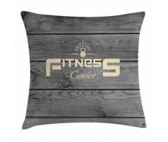 Club Wood Planks Pillow Cover