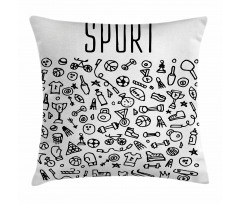 Sports Gym Pillow Cover
