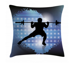 Wightlifter Silhouette Pillow Cover