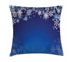 Various Snowflakes Pillow Cover