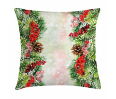Vivid Branches Blurry Pillow Cover