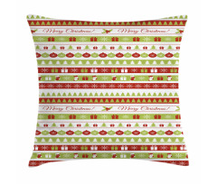 Xmas Words Ceremony Pillow Cover