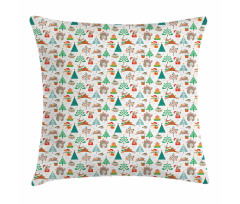 Baby Kids Theme Xmas Pillow Cover