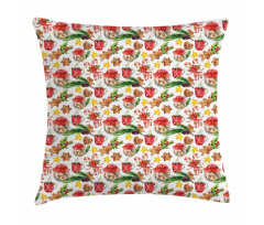 Retro Cookies Candy Pillow Cover