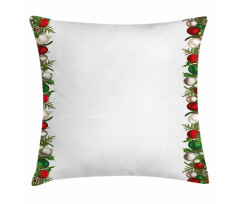 Pine Spikes Berries Pillow Cover