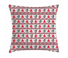 Pixel Nordic Pattern Pillow Cover
