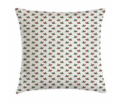 Holly Berries Pillow Cover