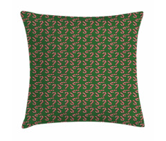 Candy Canes Pillow Cover