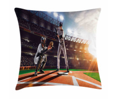 Baseball Player Game Pillow Cover