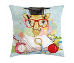 Geek Giraffe Pillow Cover