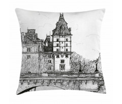 View from Pont Neuf Pillow Cover