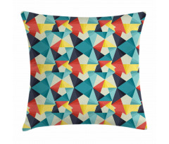 Colorful Fractal Pillow Cover