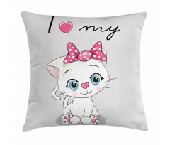 Cartoon Cat Pet Pillow Cover
