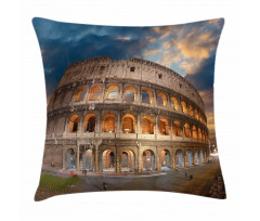 Colosseum at Sunset Pillow Cover