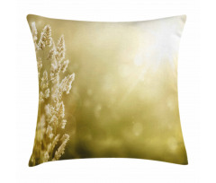 Scenic Autumn Meadow Pillow Cover