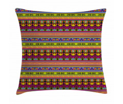 Aztec Borders Pillow Cover