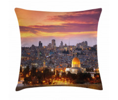 Old City Jerusalem Pillow Cover